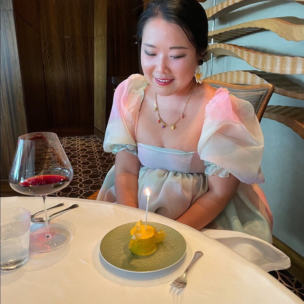 Selkie cotton candy dress